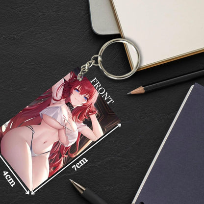 HENTAI Anime Unique Style 4 pcs Combo Keychain