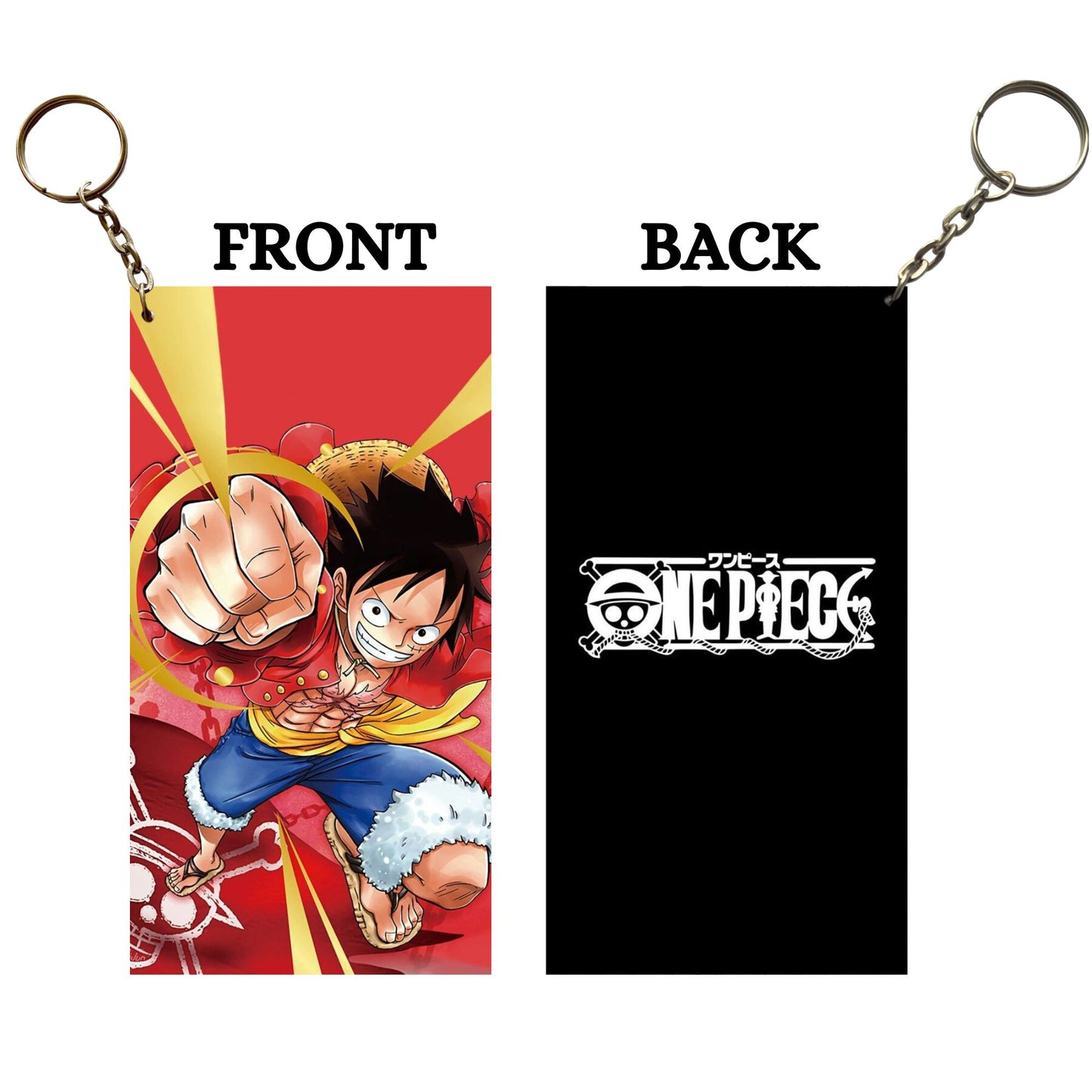 One Piece LUFFY Anime Keychain