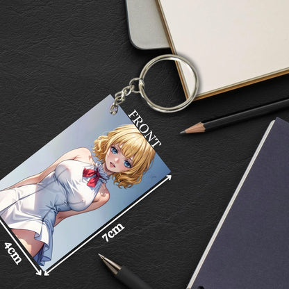 HENTAI Anime Unique Style 4 pcs Combo Keychain