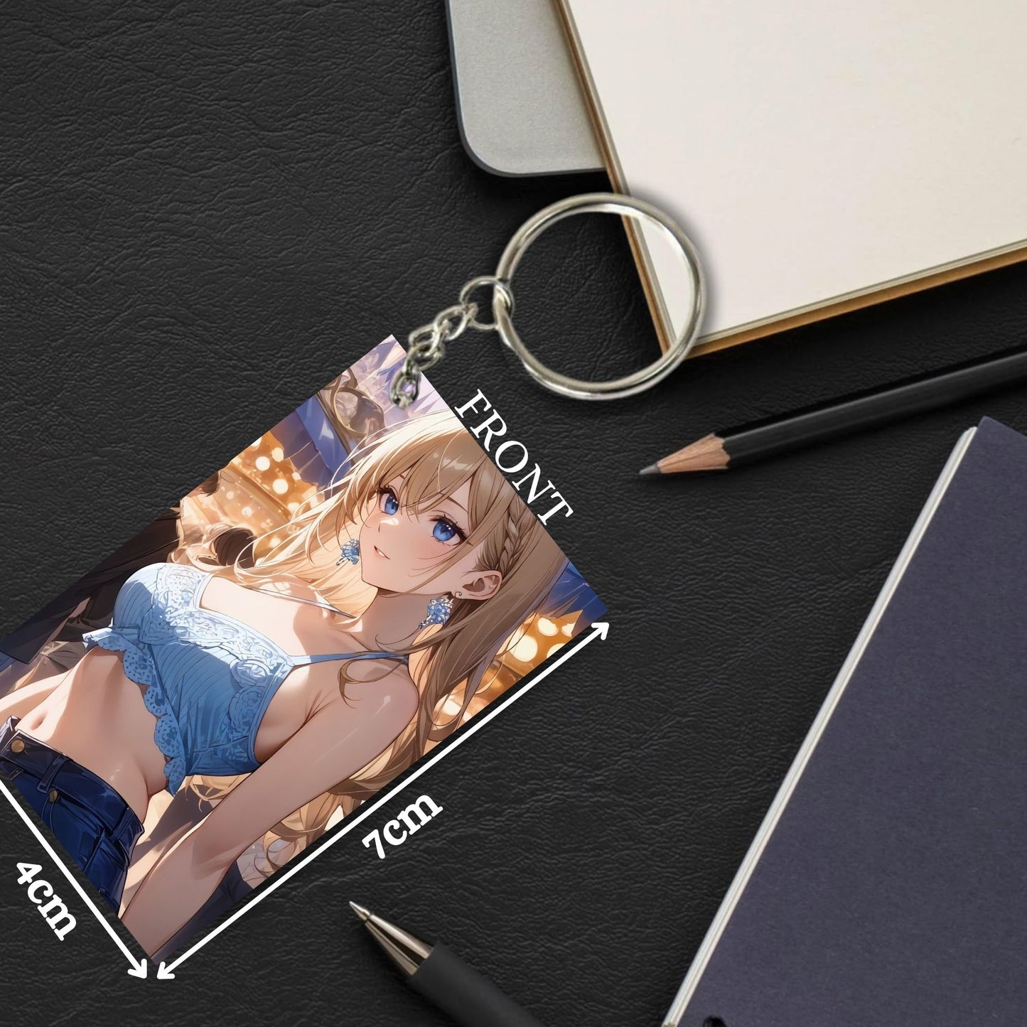 HENTAI Anime Unique Style 4 pcs Combo Keychain