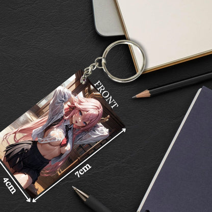 HENTAI Anime Unique Style 4 pcs Combo Keychain