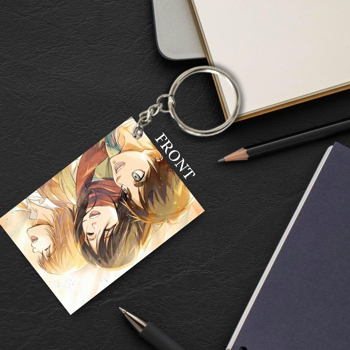 ATTACK ON TITAN Anime Unique Style 4 pcs Combo Keychain