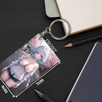 HENTAI Anime Unique Style 4 pcs Combo Keychain