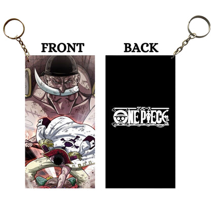 One Piece WHITEBEARD Anime Keychain