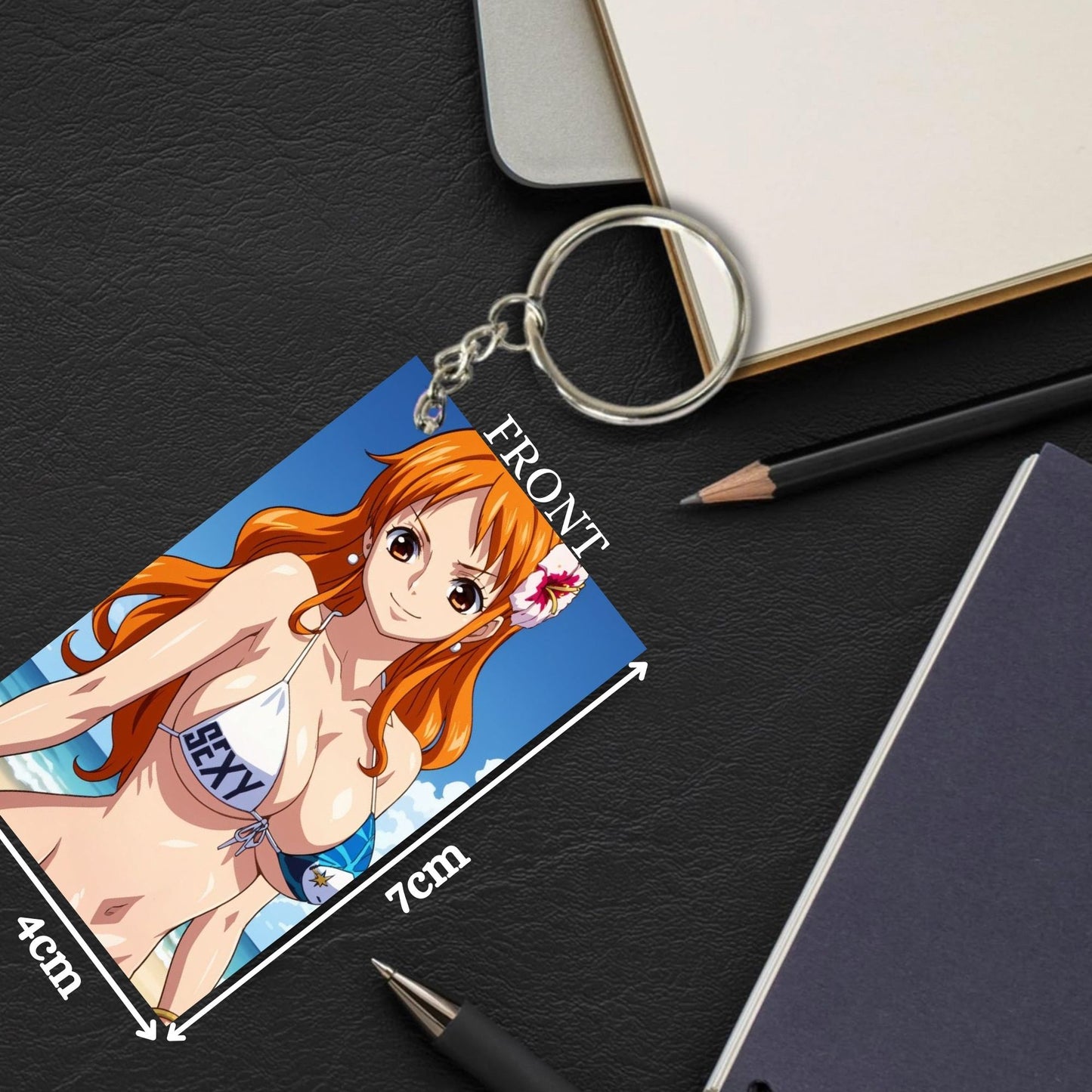 HENTAI Anime Unique Style 4 pcs Combo Keychain