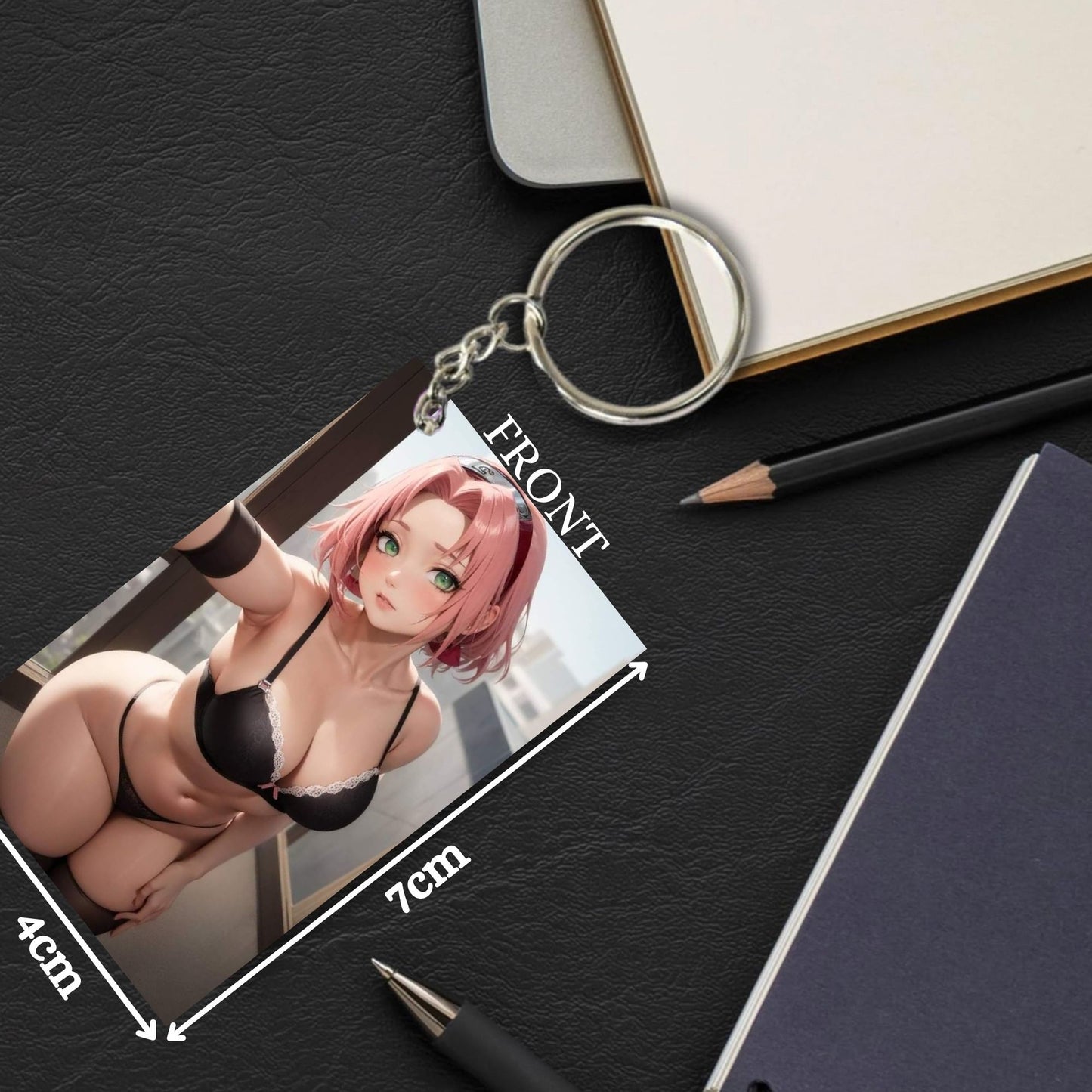 HENTAI Anime Unique Style 4 pcs Combo Keychain