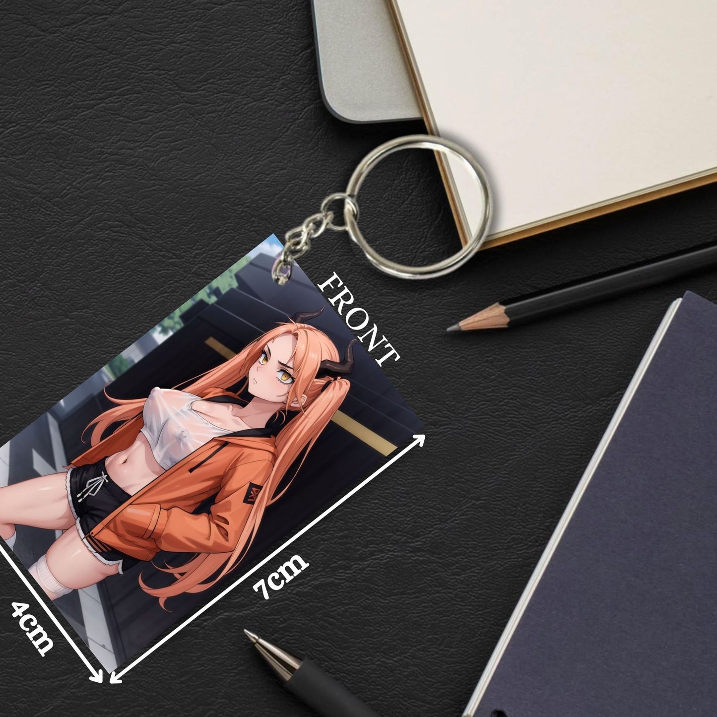 HENTAI Anime Unique Style 4 pcs Combo Keychain