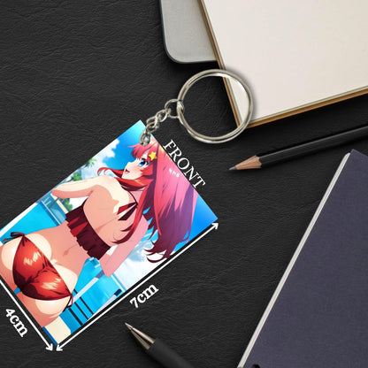 HENTAI Anime Unique Style 4 pcs Combo Keychain