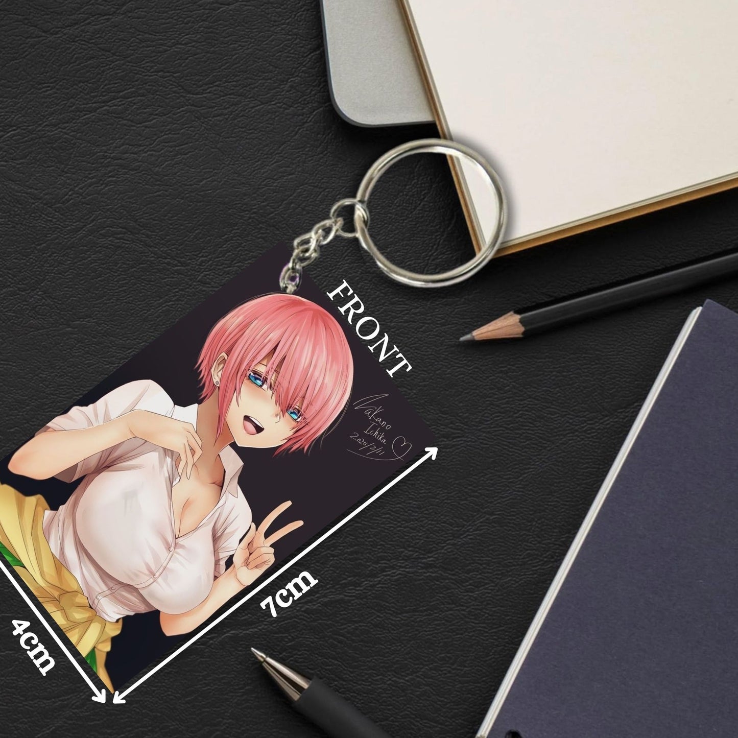 HENTAI Anime Unique Style 4 pcs Combo Keychain