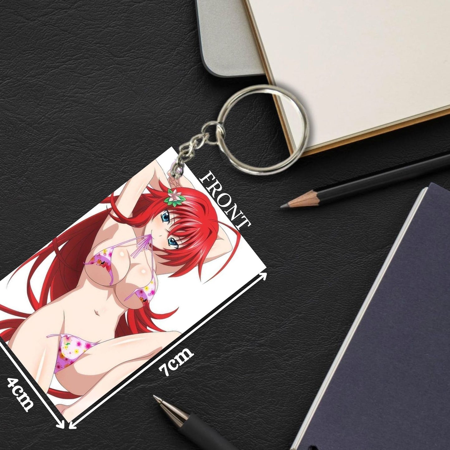 HENTAI Anime Unique Style 4 pcs Combo Keychain