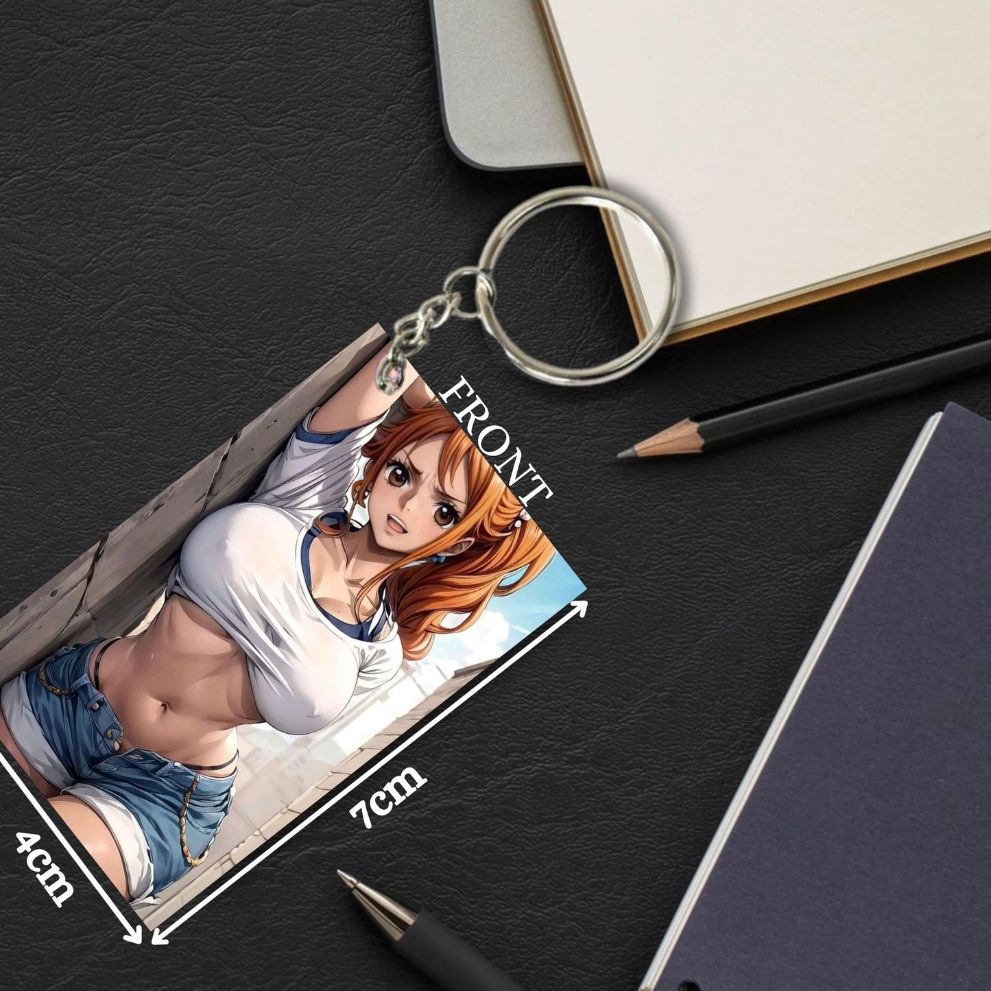 HENTAI Anime Unique Style 4 pcs Combo Keychain