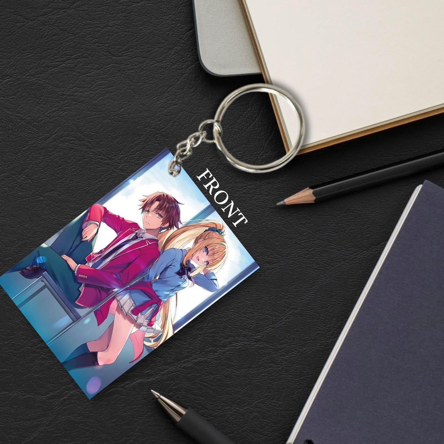 CLASSROOM OF THE ELITE Anime Unique Style 4 pcs Combo Keychain