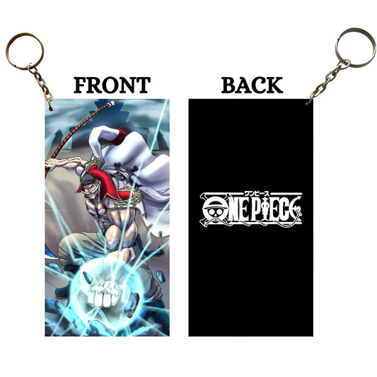 One Piece WHITEBEARD Anime Keychain