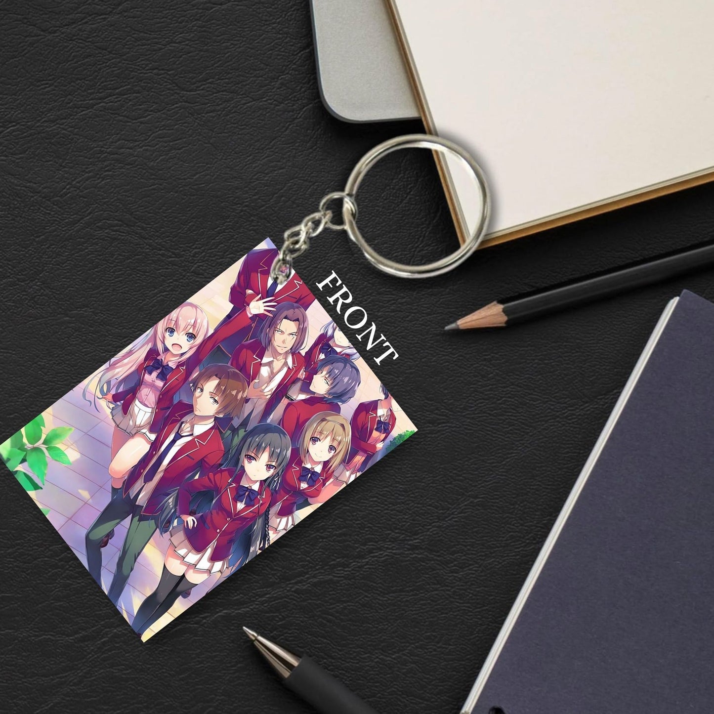 CLASSROOM OF THE ELITE Anime Unique Style 4 pcs Combo Keychain