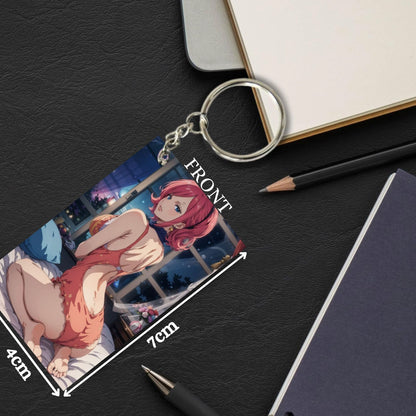 HENTAI Anime Unique Style 4 pcs Combo Keychain