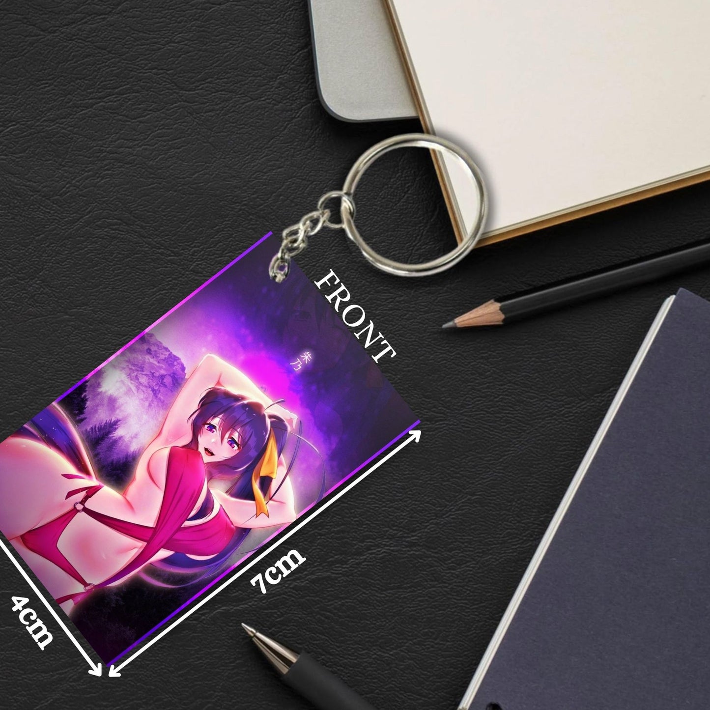 HENTAI Anime Unique Style 4 pcs Combo Keychain