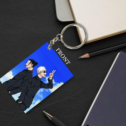 JUJUTSU KAISEN Anime Unique Style 4 pcs Combo Keychain