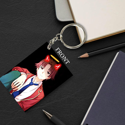 CLASSROOM OF THE ELITE Anime Unique Style 4 pcs Combo Keychain