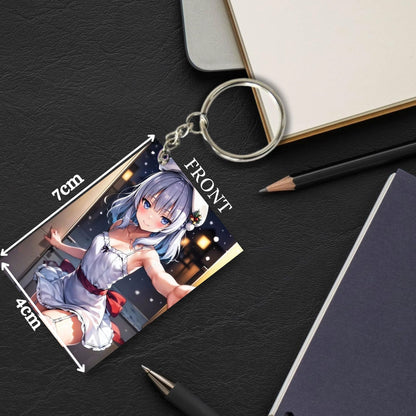 HENTAI Anime Unique Style 4 pcs Combo Keychain