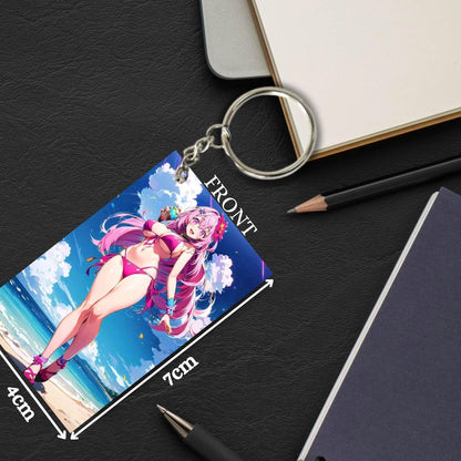 HENTAI Anime Unique Style 4 pcs Combo Keychain