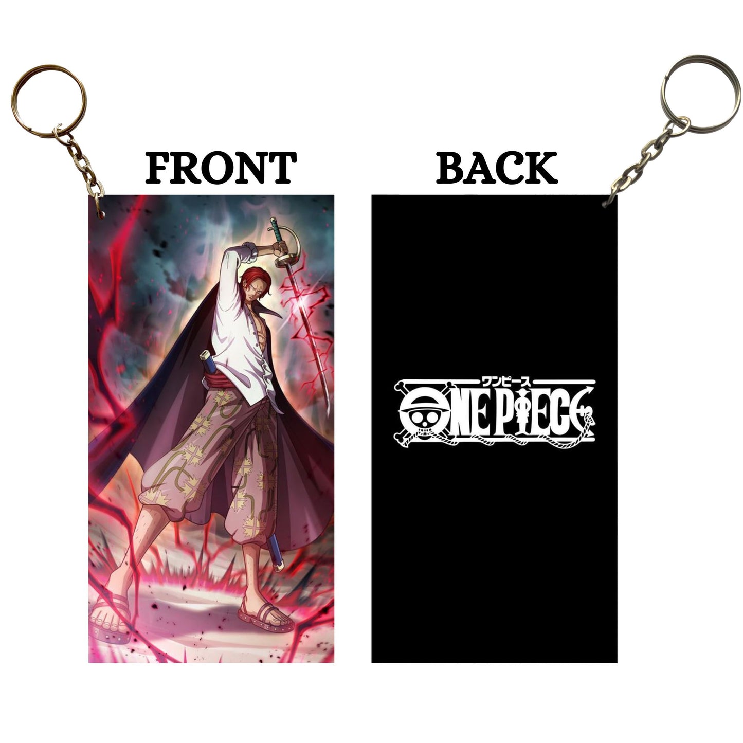 One Piece SHANKS Anime Keychain