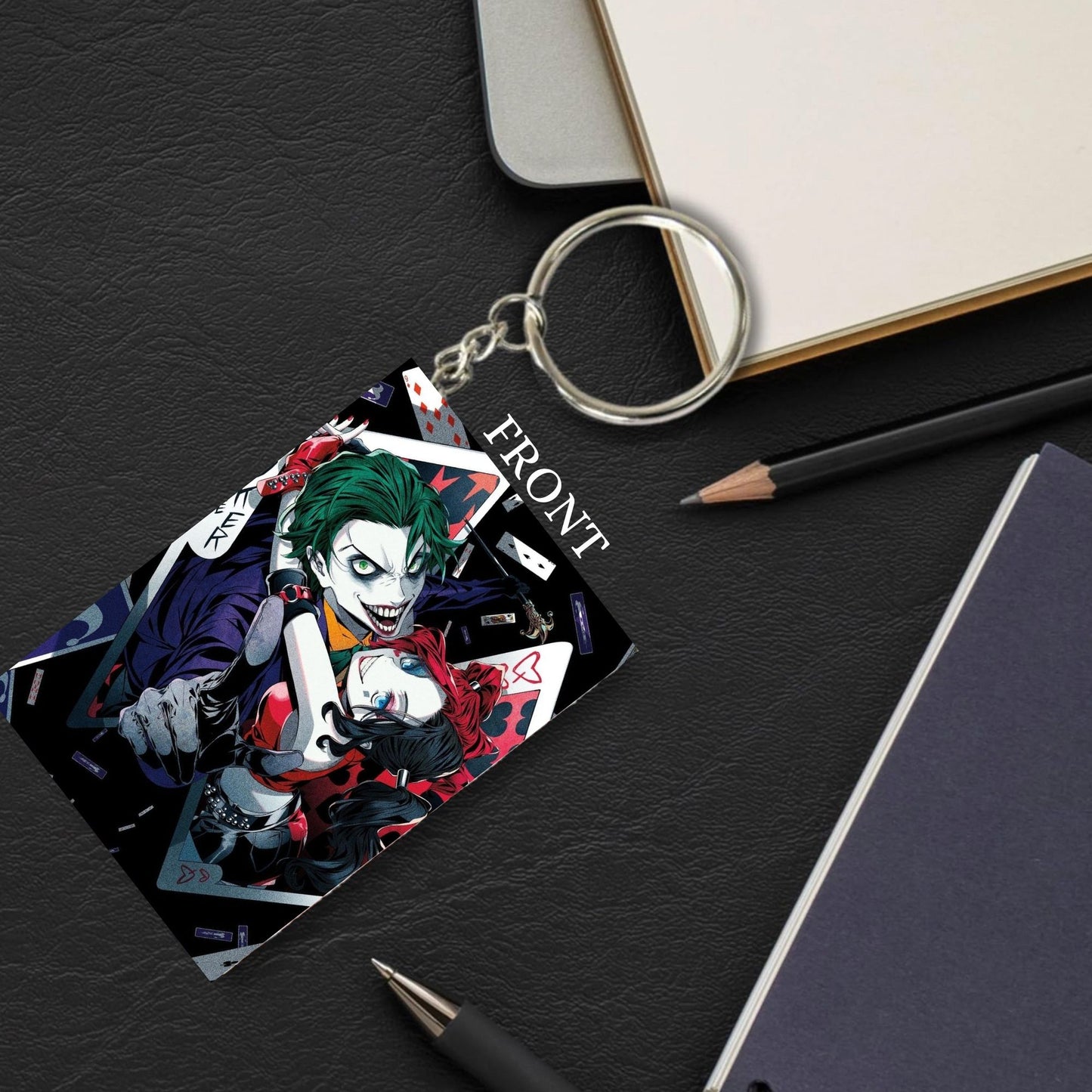 DC Unique Style 4 pcs Combo Keychain