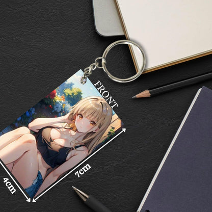 HENTAI Anime Unique Style 4 pcs Combo Keychain