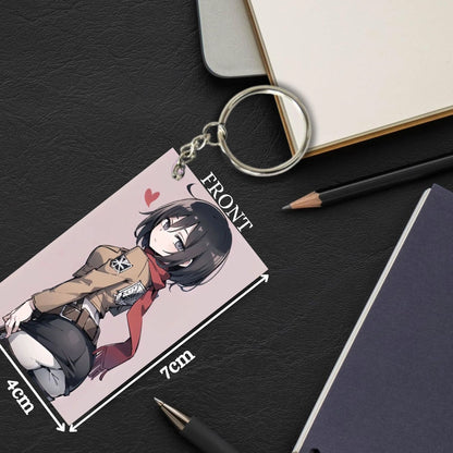 HENTAI Anime Unique Style 4 pcs Combo Keychain