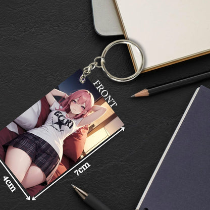 HENTAI Anime Unique Style 4 pcs Combo Keychain