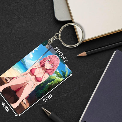 HENTAI Anime Unique Style 4 pcs Combo Keychain