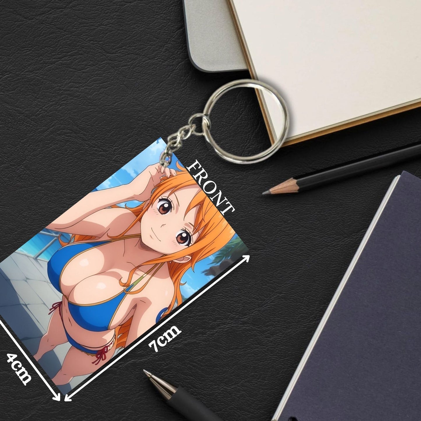 HENTAI Anime Unique Style 4 pcs Combo Keychain