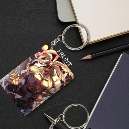 JUJUTSU KAISEN Anime Unique Style 4 pcs Combo Keychain