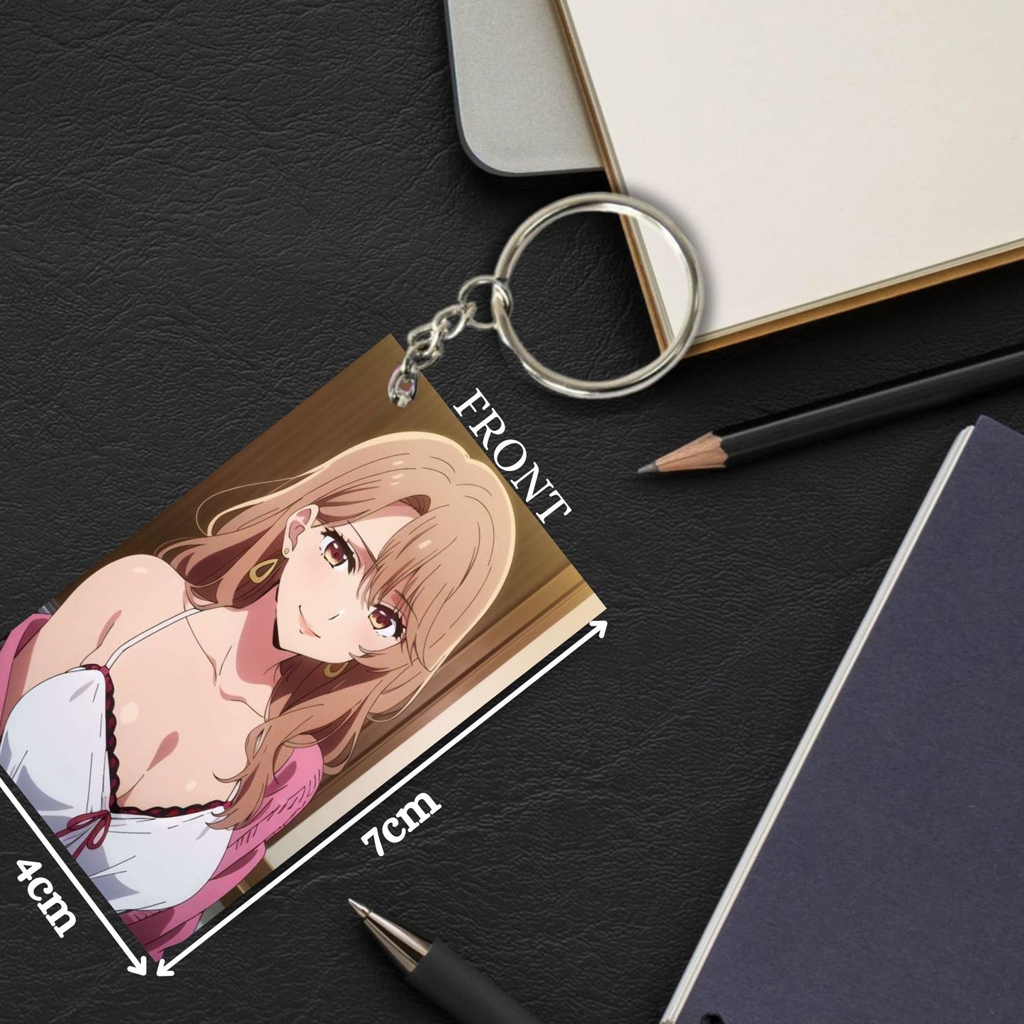 HENTAI Anime Unique Style 4 pcs Combo Keychain