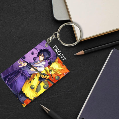 NARUTO Anime Unique Style 4 pcs Combo Keychain