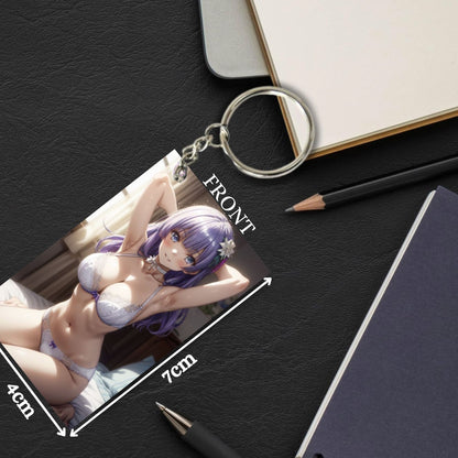 HENTAI Anime Unique Style 4 pcs Combo Keychain