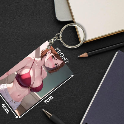 HENTAI Anime Unique Style 4 pcs Combo Keychain