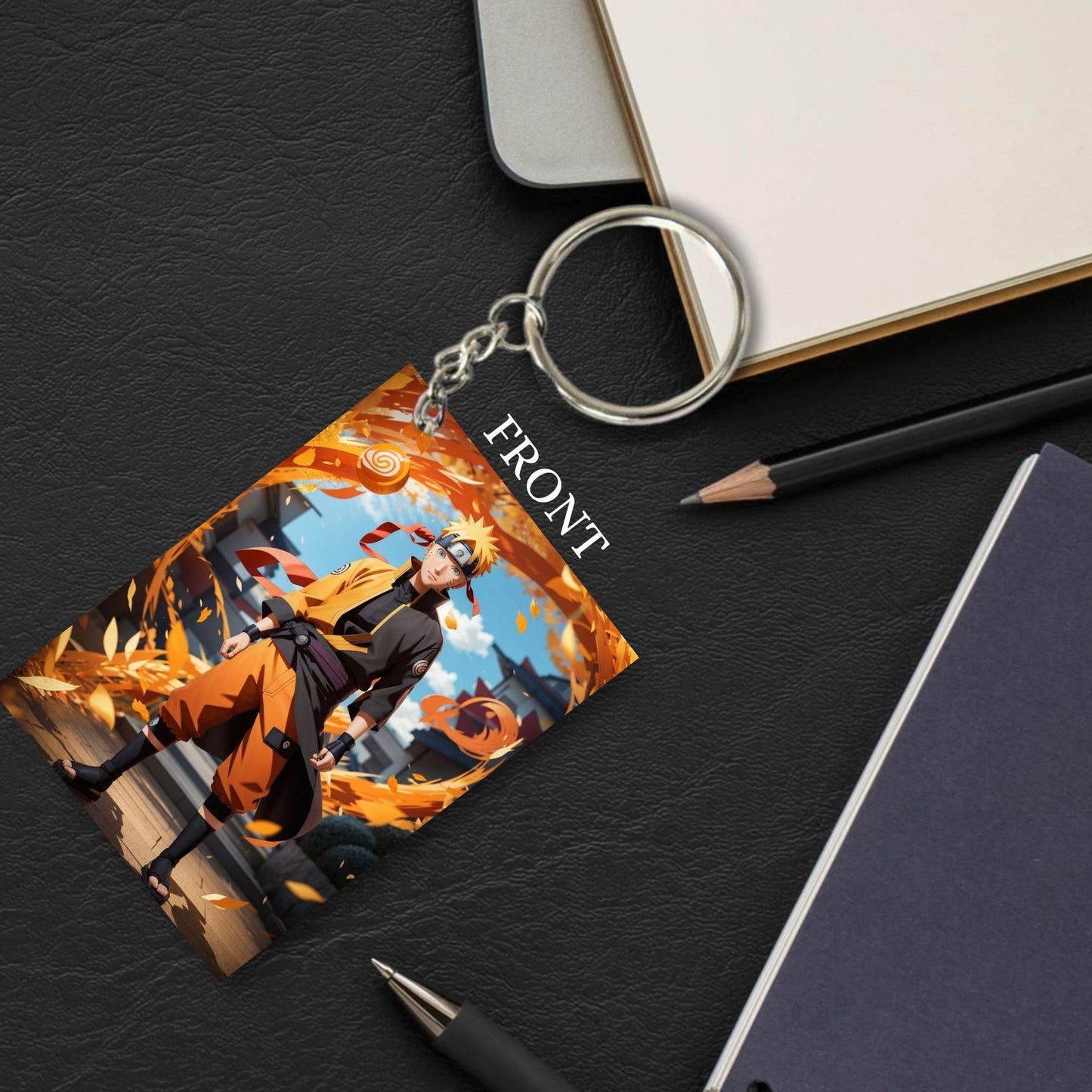 NARUTO Anime Unique Style 4 pcs Combo Keychain