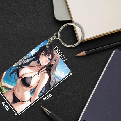 HENTAI Anime Unique Style 4 pcs Combo Keychain