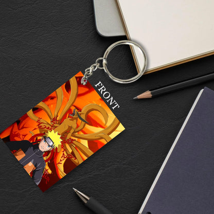 NARUTO Anime Unique Style 4 pcs Combo Keychain