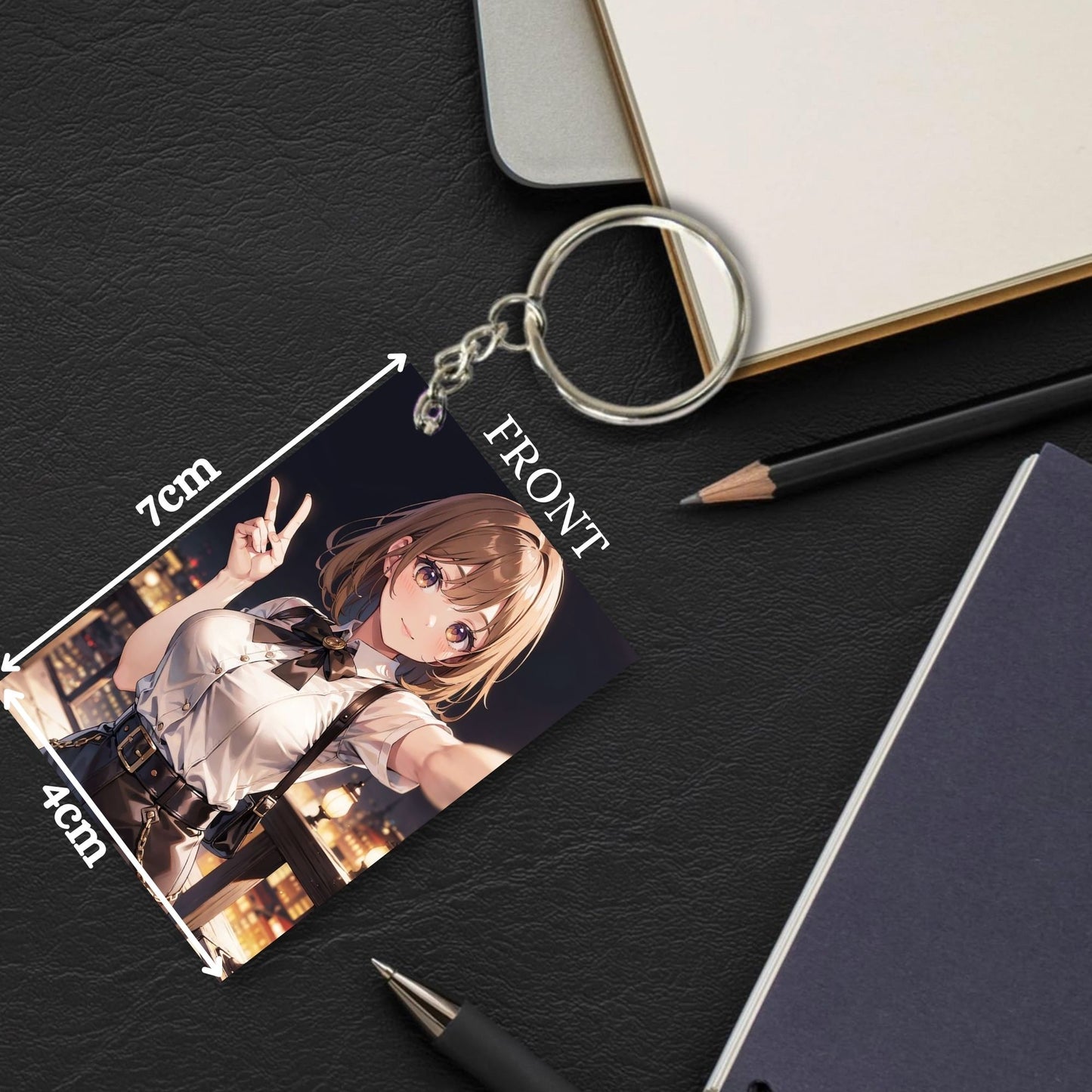 HENTAI Anime Unique Style 4 pcs Combo Keychain