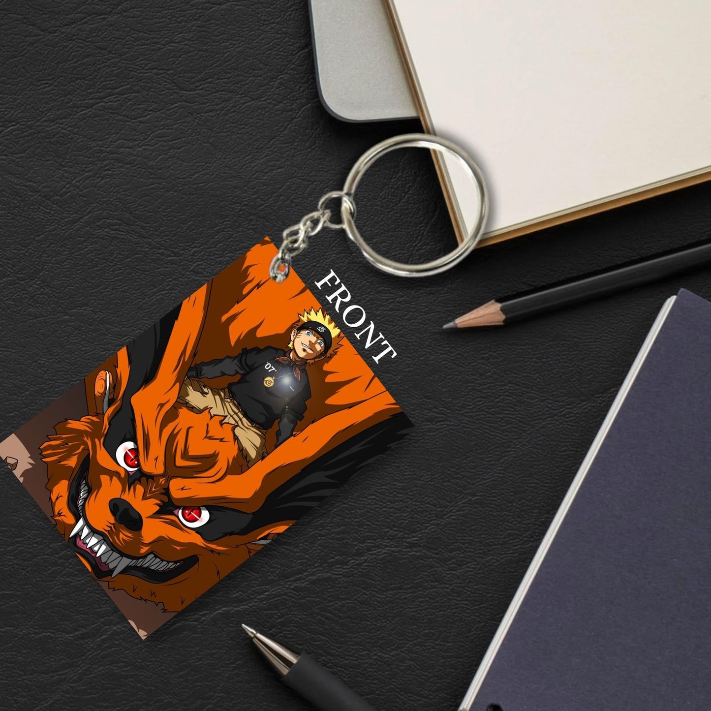 NARUTO Anime Unique Style 4 pcs Combo Keychain