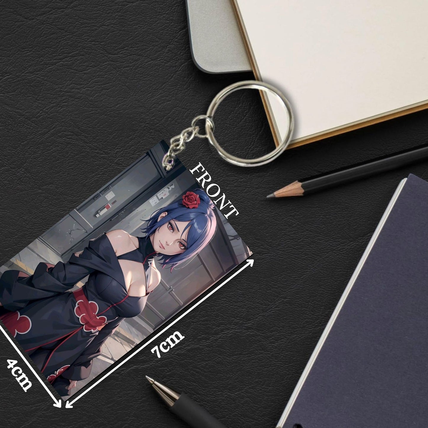 HENTAI Anime Unique Style 4 pcs Combo Keychain