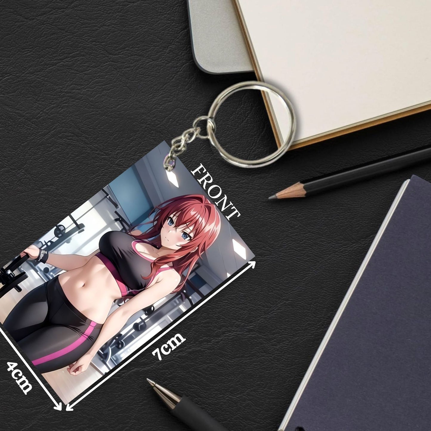 HENTAI Anime Unique Style 4 pcs Combo Keychain