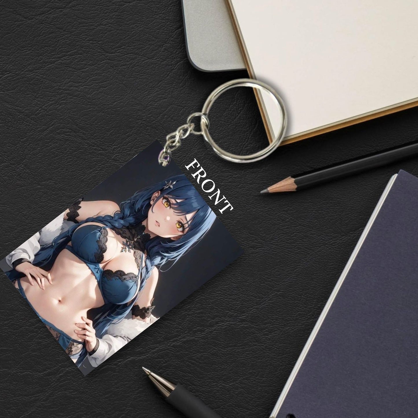 HENTAI Anime Unique Style 4 pcs Combo Keychain