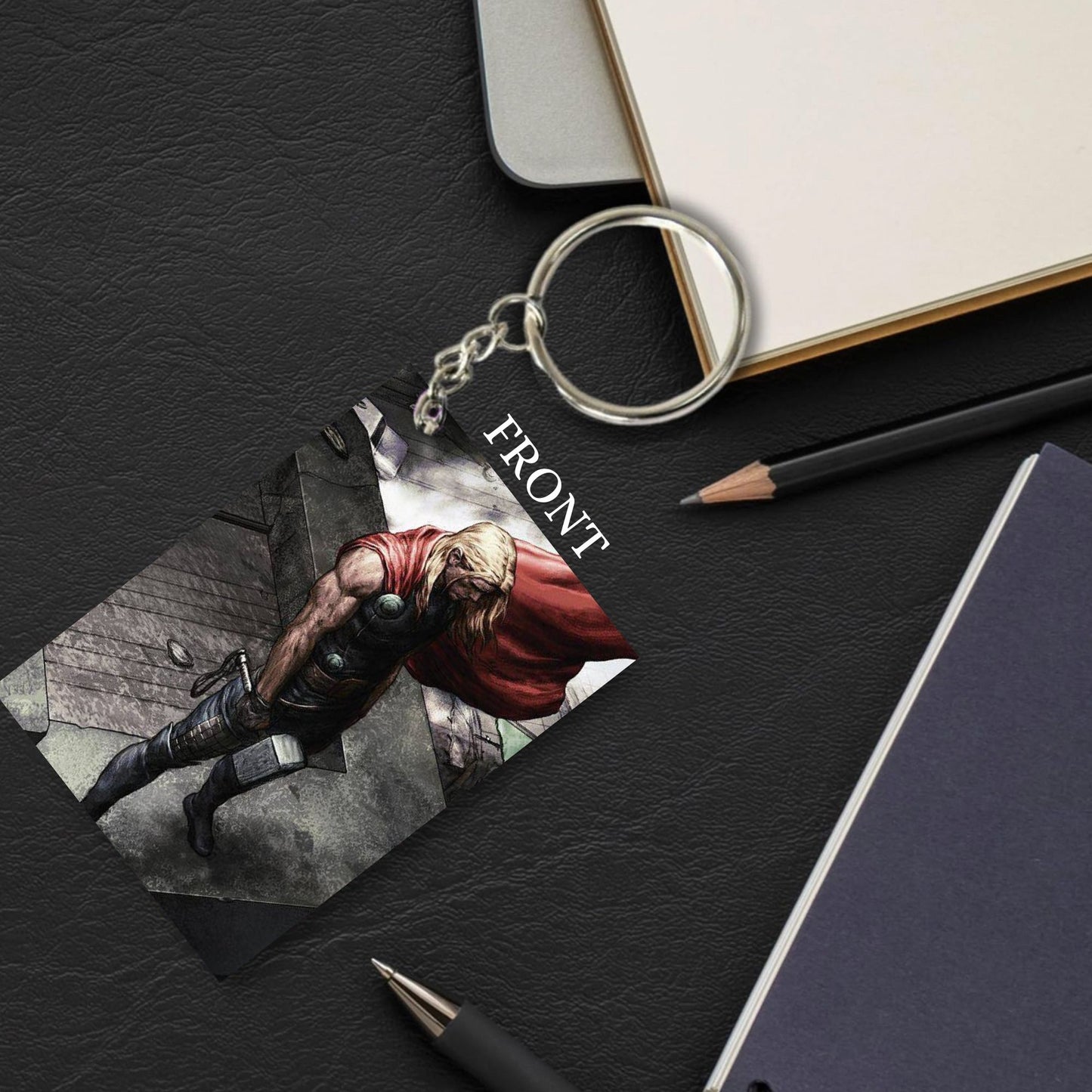 MARVEL Unique Style 4 pcs Combo Keychain