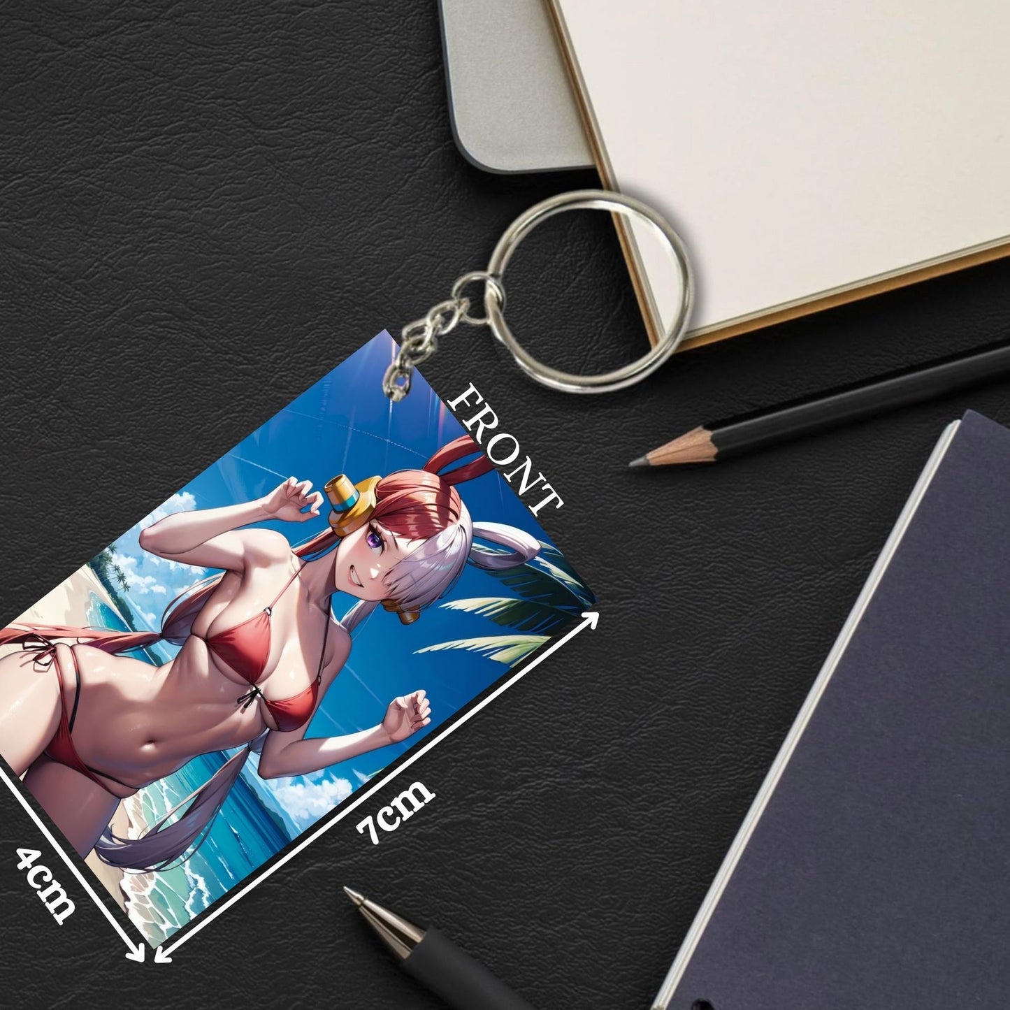 HENTAI Anime Unique Style 4 pcs Combo Keychain