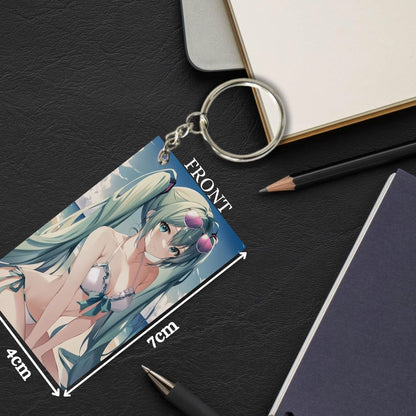 HENTAI Anime Unique Style 4 pcs Combo Keychain