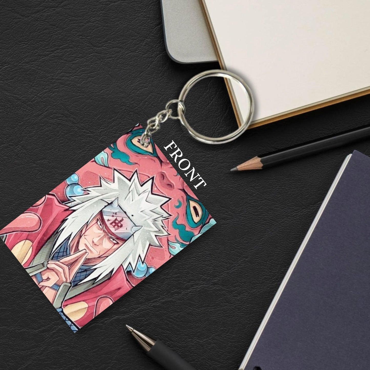 NARUTO Anime Unique Style 4 pcs Combo Keychain