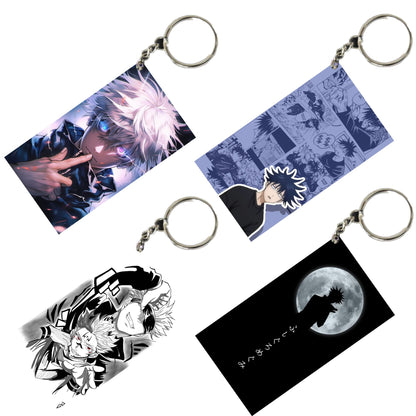 JUJUTSU KAISEN Anime Unique Style 4 pcs Combo Keychain