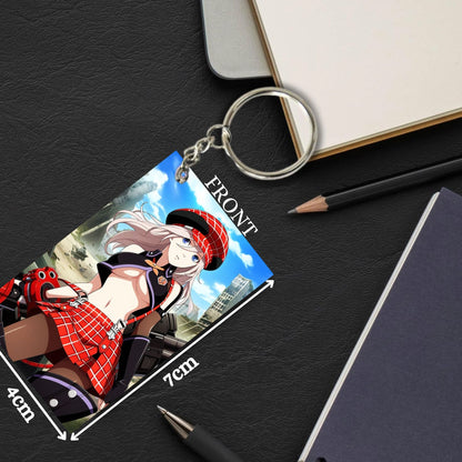 HENTAI Anime Unique Style 4 pcs Combo Keychain